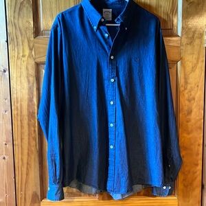 Brooks Brothers Blue Regent Button Down